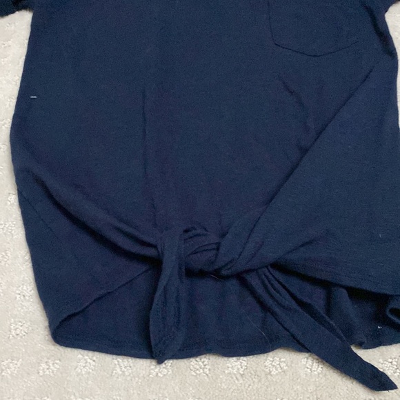 J crew navy tie tee - Picture 4 of 5